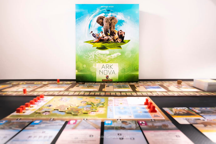 [Thursday Review] เหล่าคนรักสัตว์ทั้งหลายเชิญทางนี้ !! กับเกม “Ark Nova นาวาสรรพสัตว์“ 🐘🌳