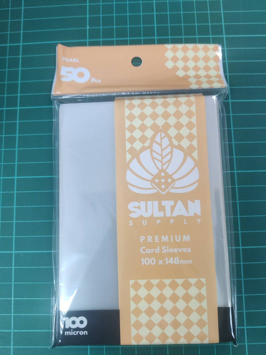 Sultan Supply: 50pcs 100 X 148mm (102x150) (Pearl) 100 micron Sleeves