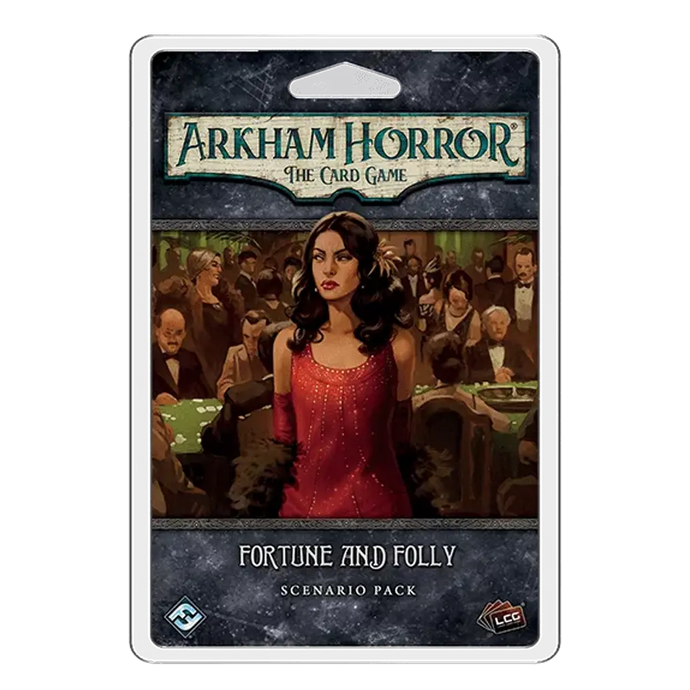 ARKHAM HORROR LCG FORTUNE AND FOLLY SCENARIO PACK EN