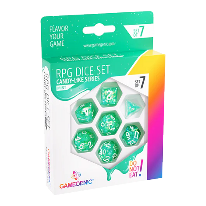 CANDY-LIKE SERIES - MINT - RPG DICE SET (7PCS)