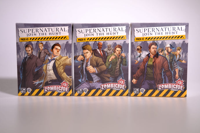 BUNDLE SET: ZOMBICIDE 2ND EDITION: SUPERNATURAL PACK 1-3 (EN/KR/SCN/TH)