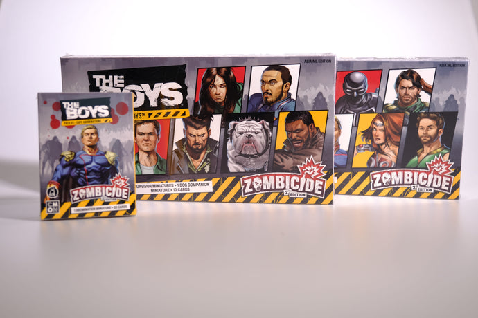 BUNDLE SET: ZOMBICIDE 2ND EDITION: THE BOYZ PACK 1-3 (EN/KR/SCN/TH)