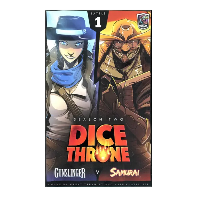 DICE THRONE: SEASON 2 BOX 1 GUNSLINGER V SAMURAI