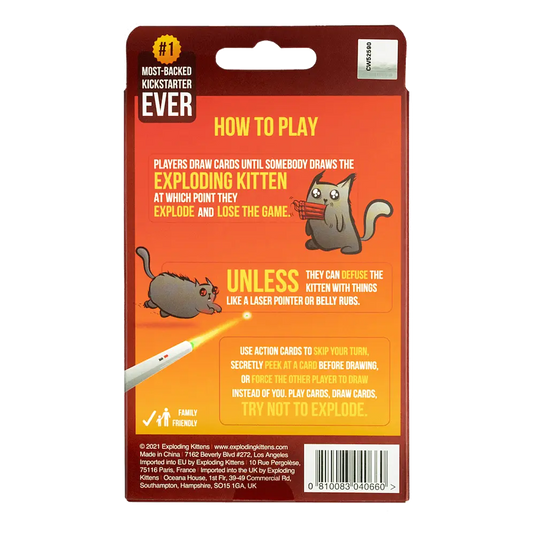 EXPLODING KITTENS 2 PLAYER EDITION EN