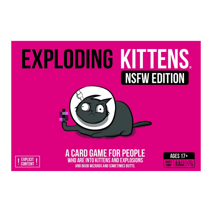 EXPLODING KITTENS NOT SAFE FOR WORK EN