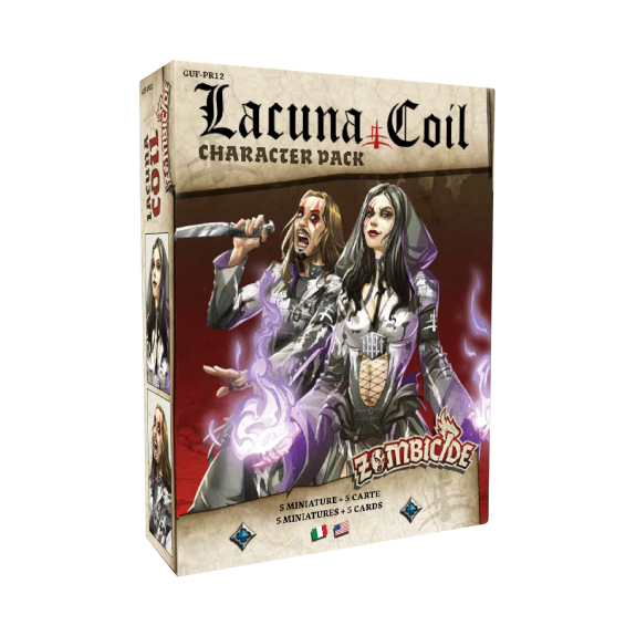 [CMON EXPO] ZOMBICIDE FANTASY: LACUNA COIL CHARACTER PACKS