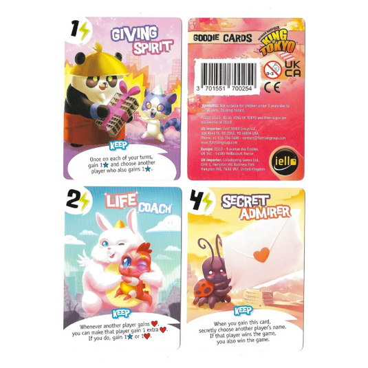 [CMON EXPO] KING OF TOKYO: PROMO CARDS “HUG SEASON”