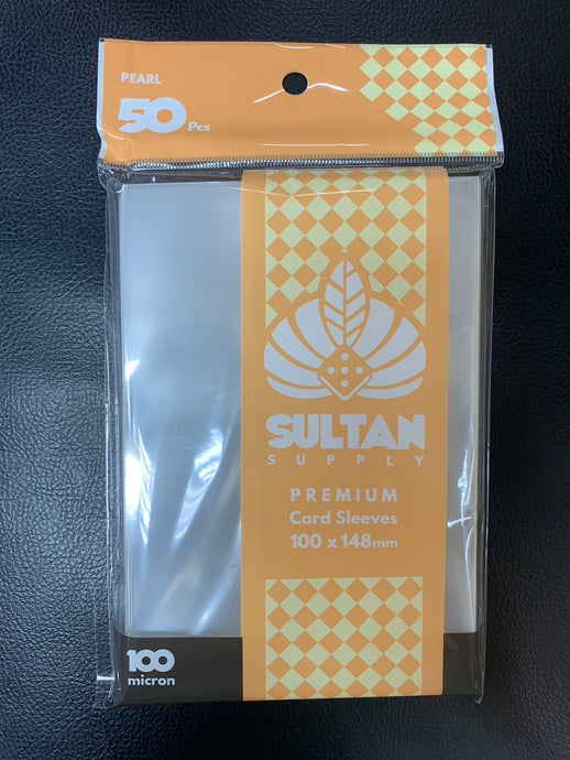 Sultan Supply: 50pcs 100 X 148mm (102x150) (Pearl) 100 micron Sleeves