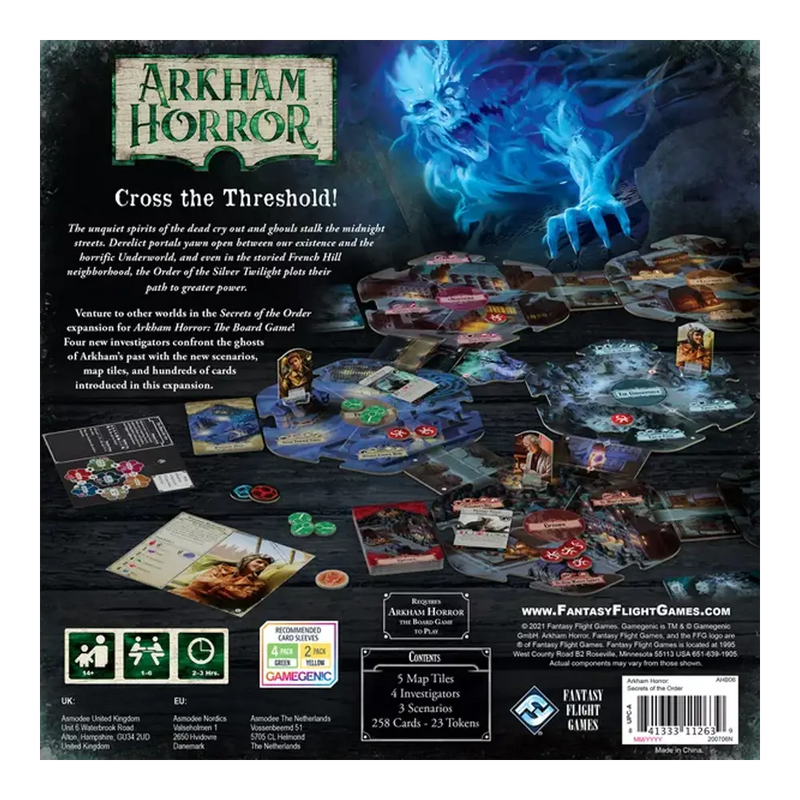 Load image into Gallery viewer, ARKHAM HORROR BOARD GAME 3RD EDITION: SECRETS OF THE ORDER EN
