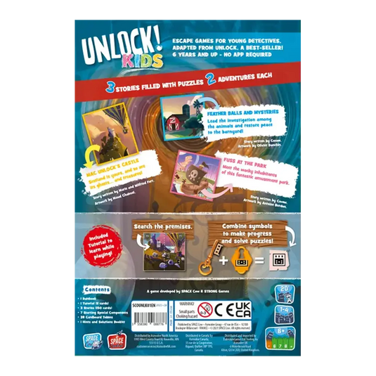 UNLOCK KIDS #1 DETECTIVE STORIES EN