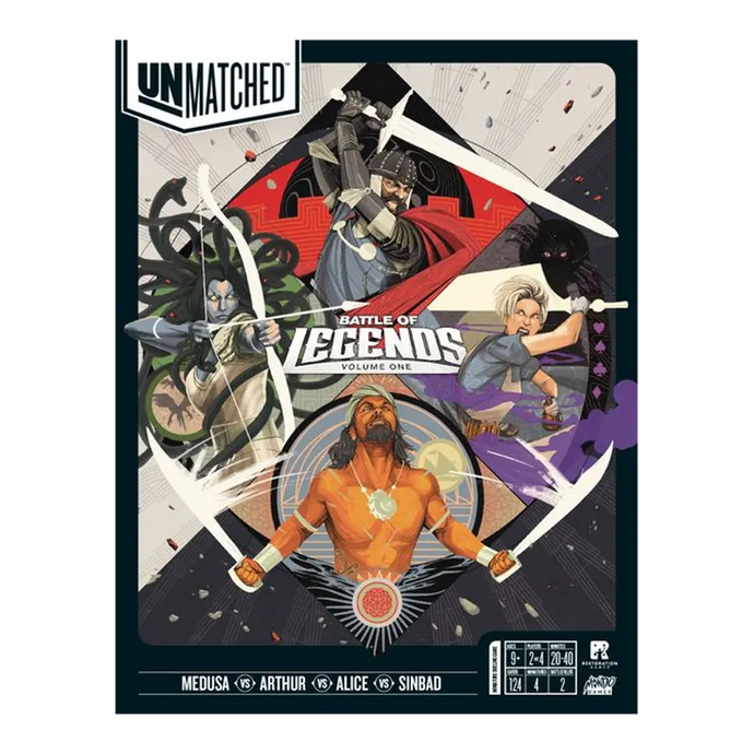 UNMATCHED: BATTLE OF LEGENDS VOL 1 EN