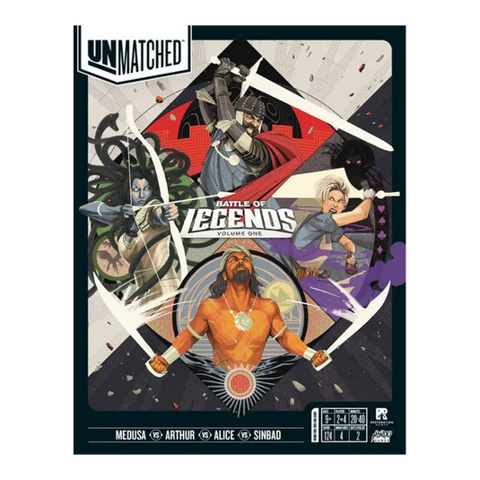 UNMATCHED: BATTLE OF LEGENDS VOL 1 EN