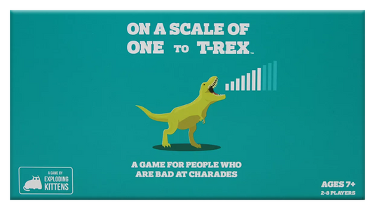 ON A SCALE OF ONE TO T-REX EN